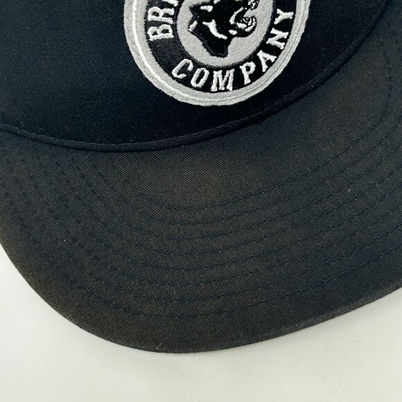 Brixton MFG Company Trucker Hat Baseball Cap BRXTN Skater Skating Snapback Black - Picture 6 of 13